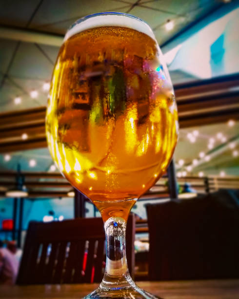 Having a beer, no date on Valentines day