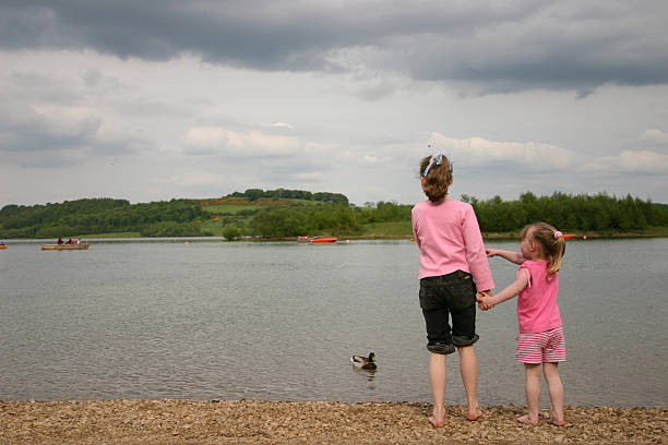 istock Children at the Lakeside 91893257