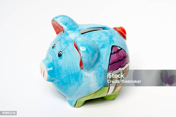 Foto de Piggy Bank Isolado e mais fotos de stock de Atividade Financeira - Atividade Financeira, Ação da Bolsa de Valores, Bolsa de valores e ações