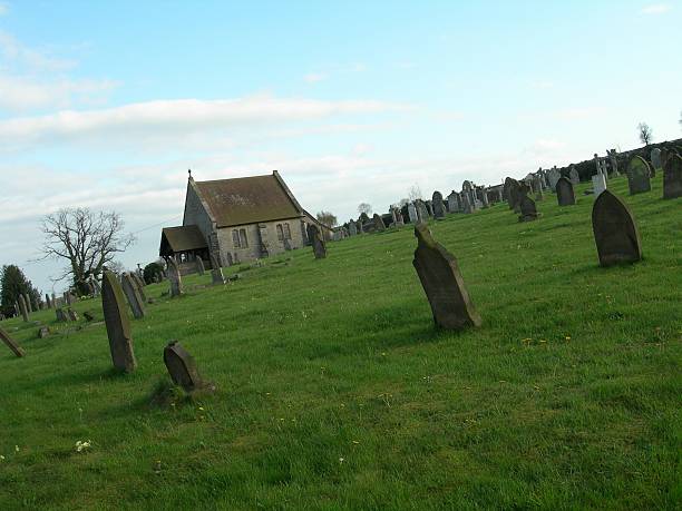 Old English Cemetery 03 stock photo