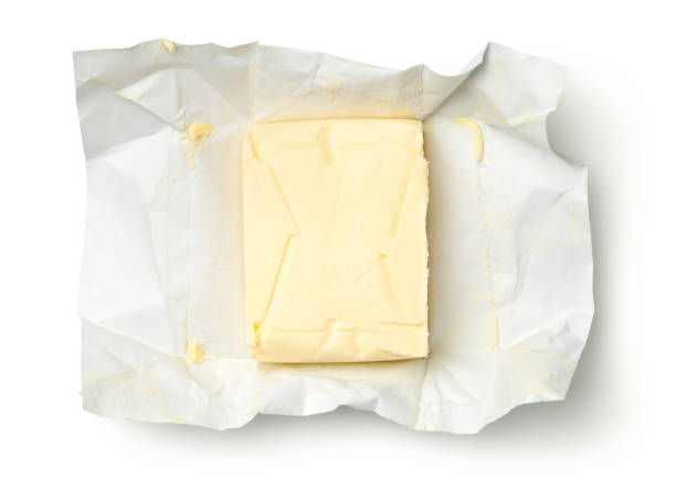 istock Butter Isolated on White Background 918939802