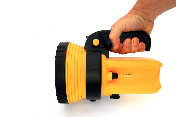 istock Big yellow lamp 91894869