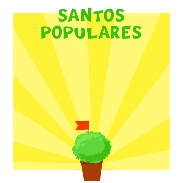 postuguese 산토스 인기 배너 - santos stock illustrations