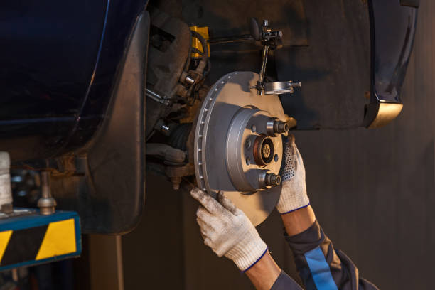 Repair disc brake.