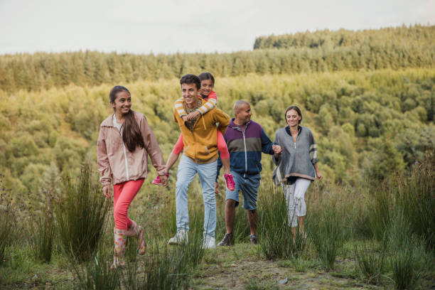 istock Family Enjoying a Walk Together 918954018
