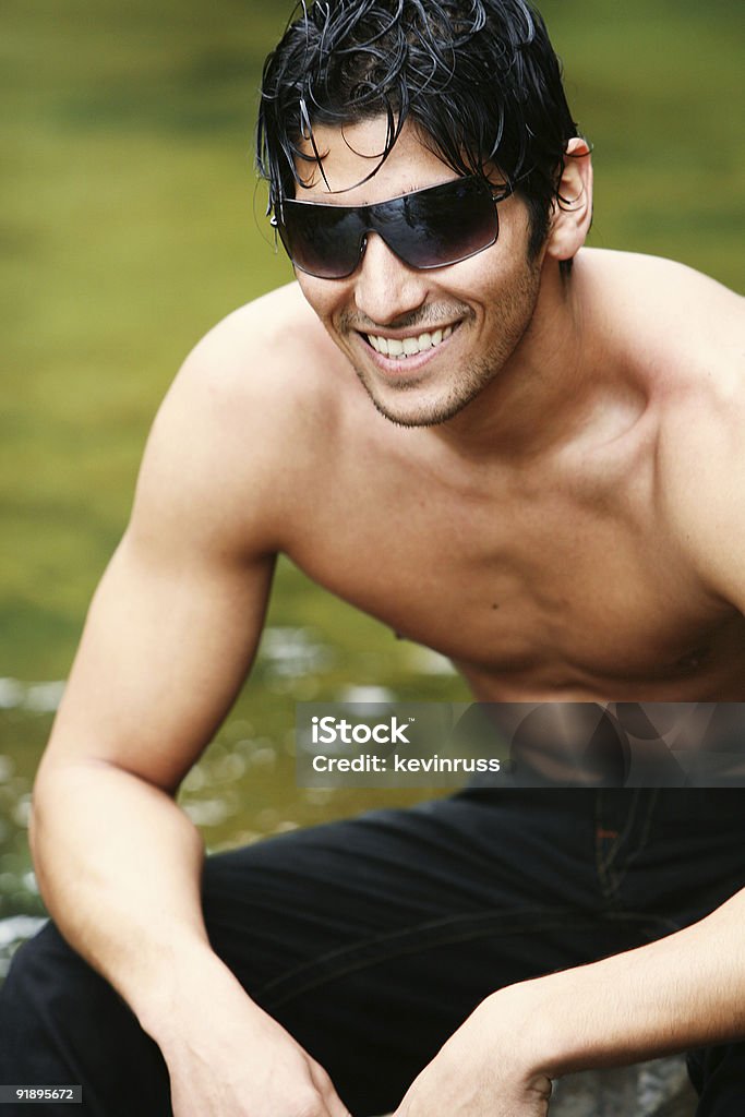 Young Male Model with a Big Smile  Adult Stock Photo