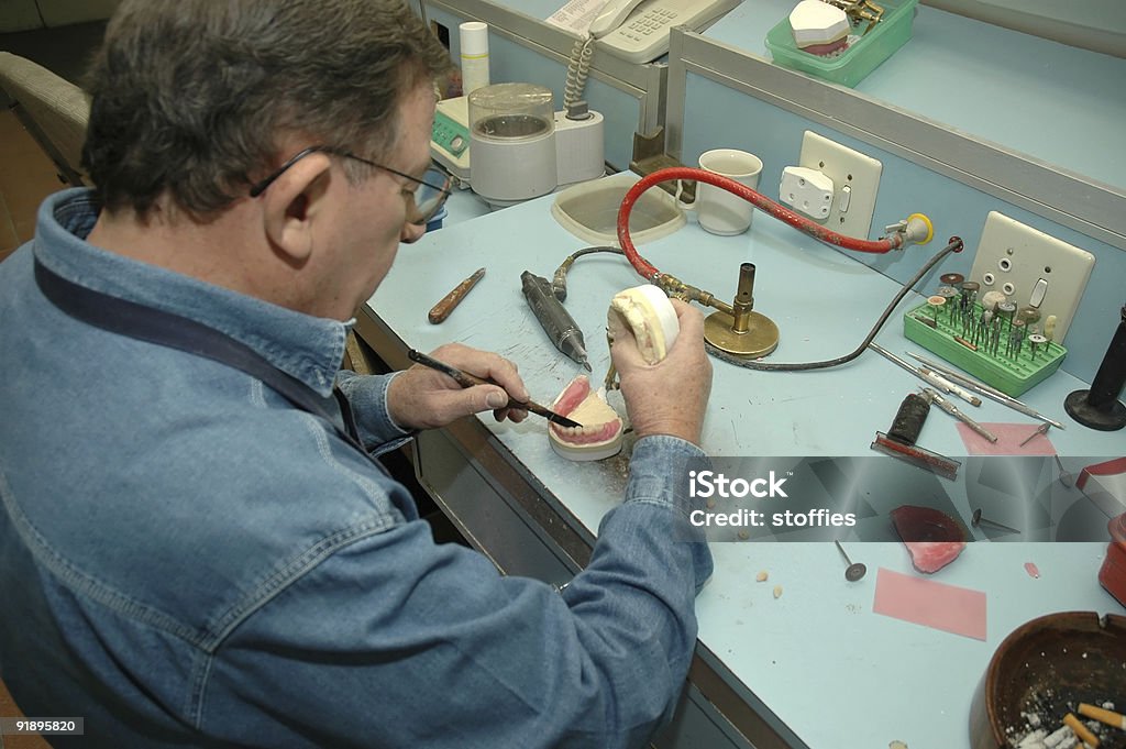 Dental-Mac - Lizenzfrei Arbeiten Stock-Foto