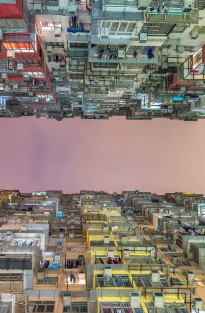 istock Dense residential building in Hong Kong 918973658