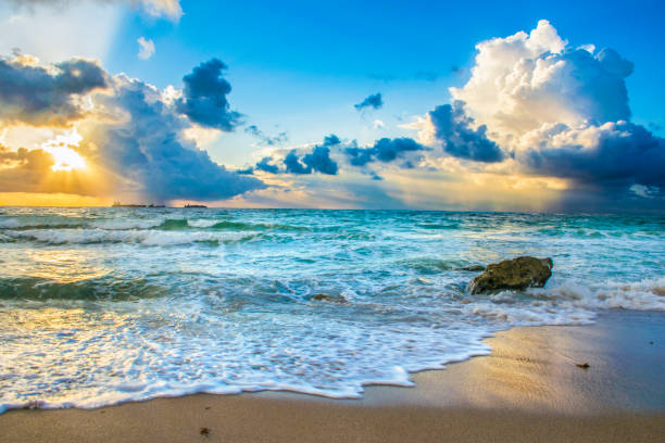 Beautiful Fort Lauderdale Florida Beach Sunrise