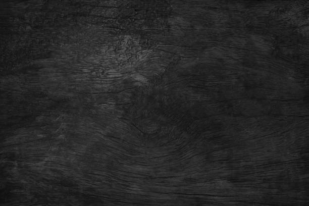 istock Black wooden texture background blank for design 919009530