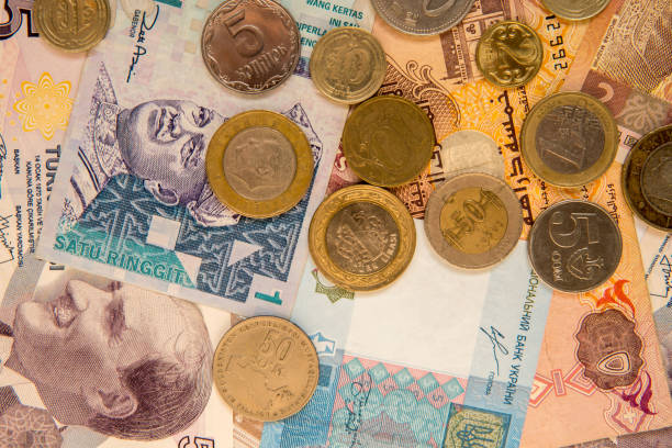 istock Money from multiple countries. Banknotes and coins top view 919014534