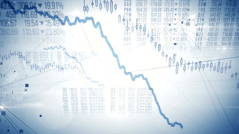 Stock Market Crash / Bear Market (Bright) - Loop