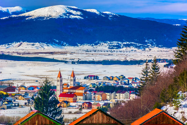 istock Winter landscape Kupres Bosnia. 919105404