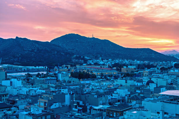 istock Panorama of Cartagena at sunset 919146662