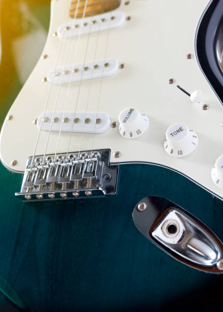 istock Detail of six-string electric guitar 919164826
