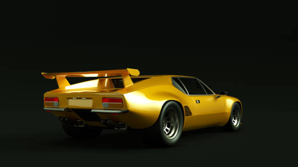 istock 1971 Orange Sports Car 919176326