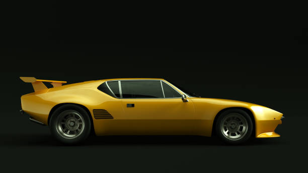istock 1971 Orange Sports Car 919176530
