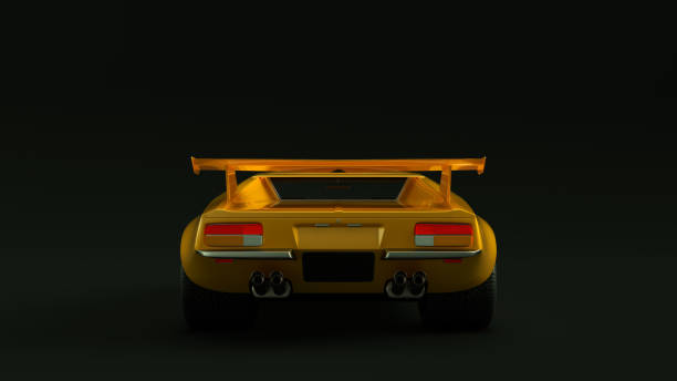 istock 1971 Orange Sports Car 919176556