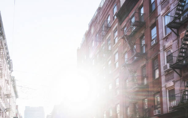 istock New york street with sun. 919208396