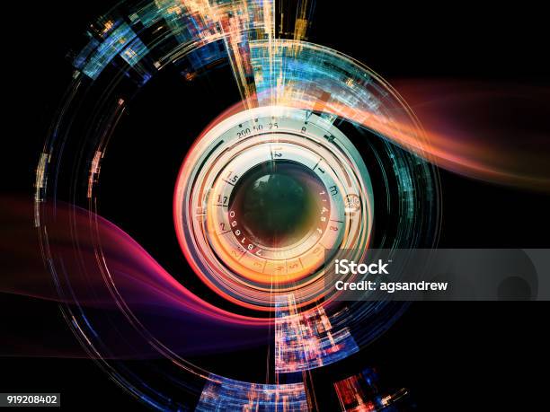 Digital Lens Effect Stock Photo - Download Image Now - Lens - Optical Instrument, Camera - Photographic Equipment, Abstract