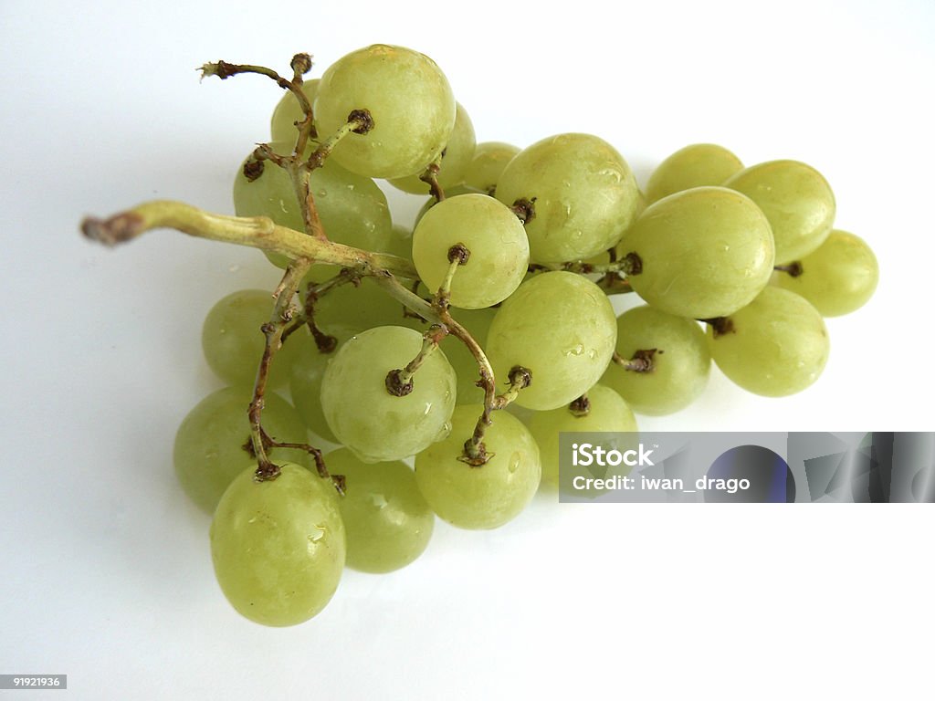 Verde uvas - Foto de stock de Agua libre de derechos