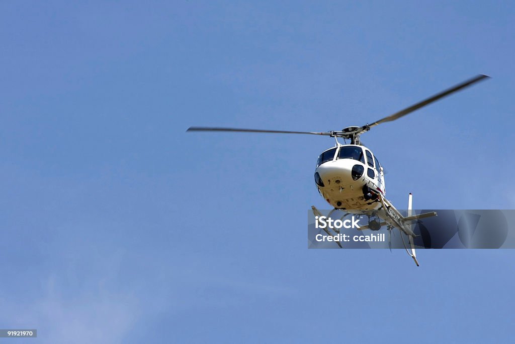 Helicóptero - Foto de stock de Azul libre de derechos