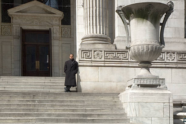istock Man in Front of Building - 1 91922347