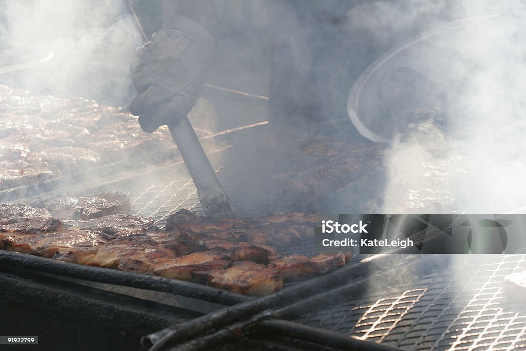 Parrillas al aire libre - Foto de stock de Barbacoa - Comida libre de derechos