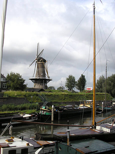 istock canal in the netherlands 91922861