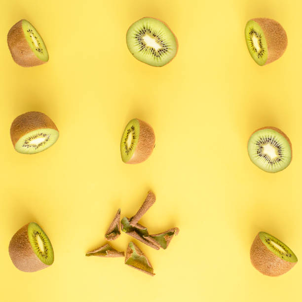 istock cut in half in a row and peel in one place 919234676