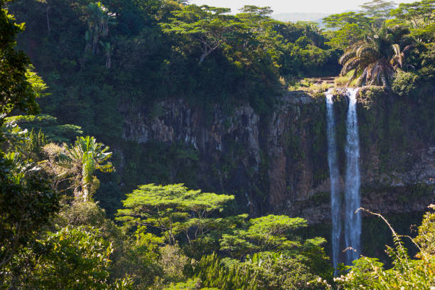 istock highest waterfall on mauritius island in chamarel, africa 919271510