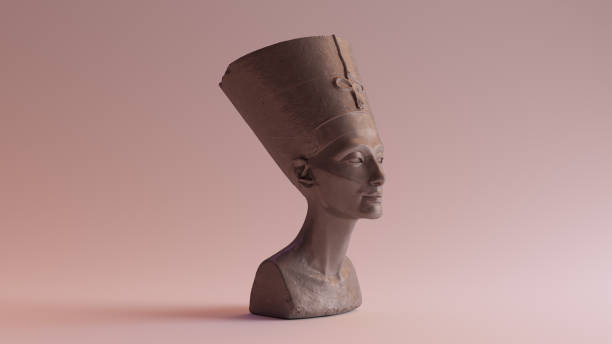 istock Polished Stone Bust of Nefertiti 919290542