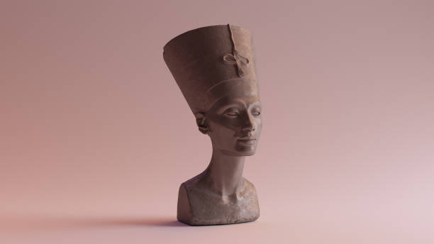 istock Polished Stone Bust of Nefertiti 919290724
