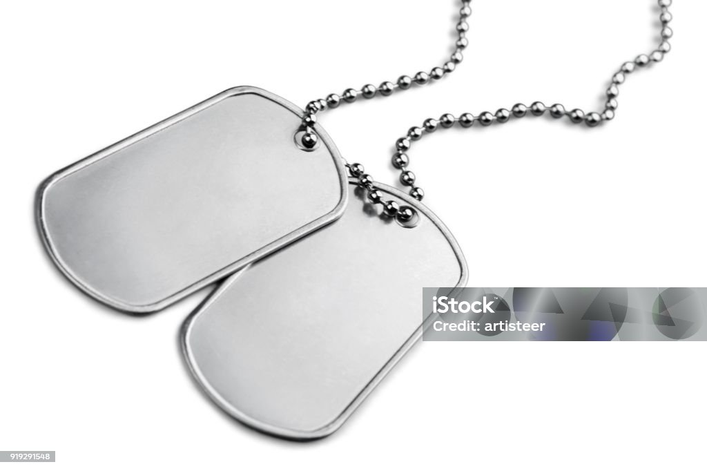 Dog Tag Stock Photo - Download Image Now - Blank, Cut Out, Dog Tag - iStock
