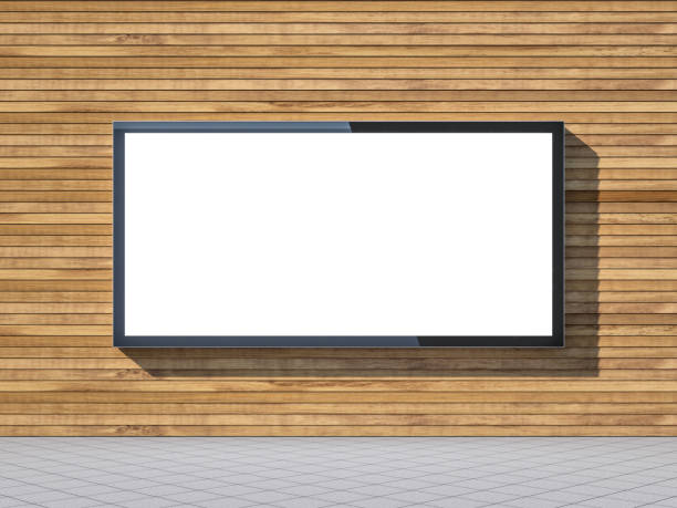 istock Large blank billboard lightbox on wall of shopping mall 919297004