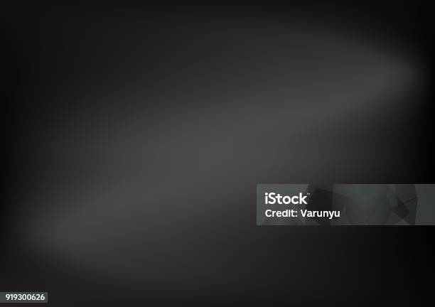 Classic Black Blurred Background Modern Concept Style Design For Texture And Template With Space For Text Input Vector Illustration Stock Illustration - Download Image Now