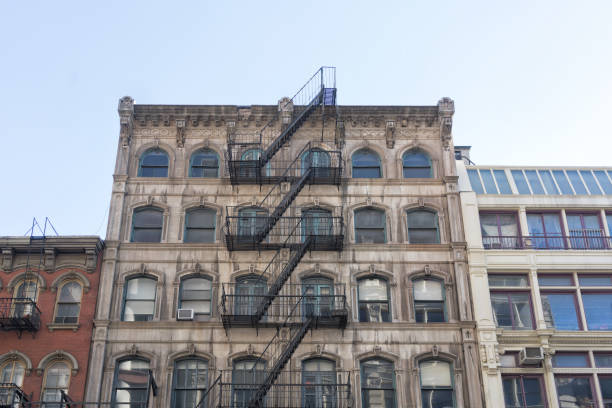 istock Facade of old building in new york 919303588