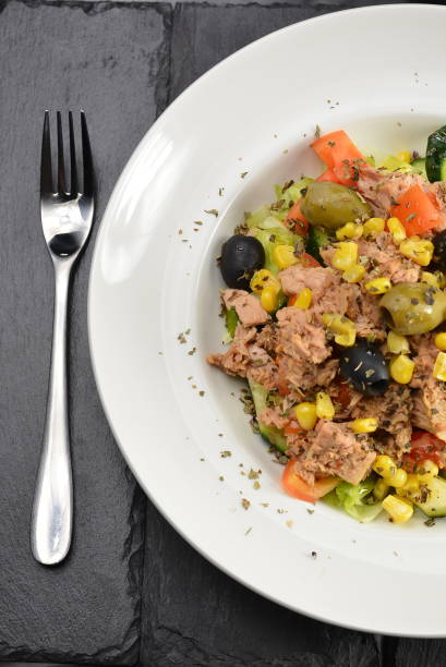 istock Tuna Salad with Corn and Olives 919338912
