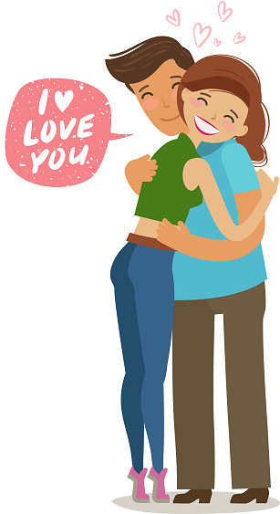 Ilustración de Pareja Abrazos Entre Sí Amor Concepto De Romance Vector  Ilustración De Dibujos Animados y más Vectores Libres de Derechos de  Abrazar - iStock
