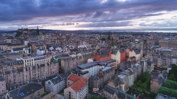 istock Aerial view of Edinburgh, Scotland 919369370