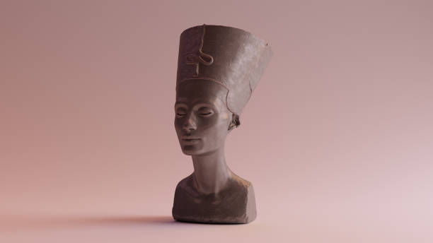 istock Polished Stone Bust of Nefertiti 919381684