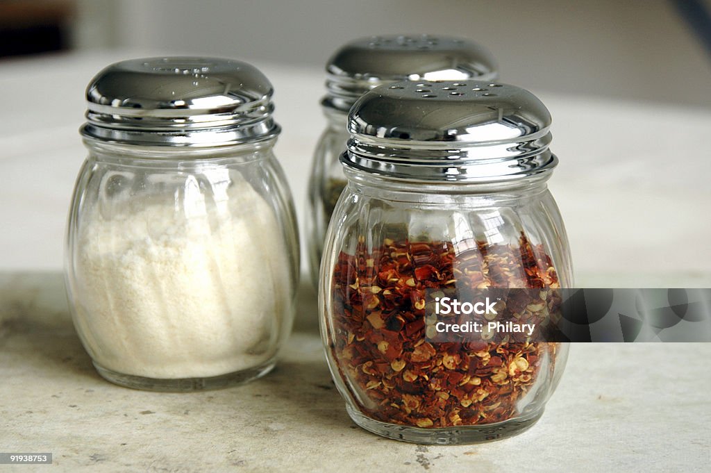 PIZZA TOPPINGS  Parmesan Cheese Stock Photo