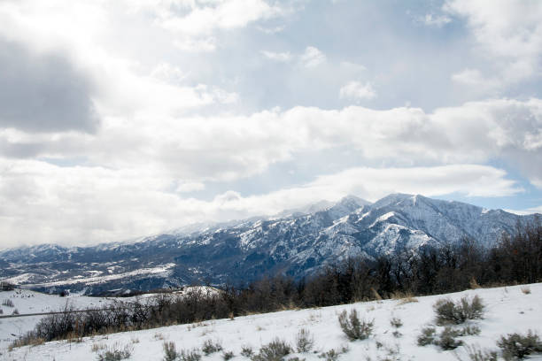istock mountain range of utah in the snow 919387668