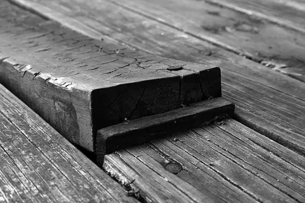 Photo of Bending Plank B&W