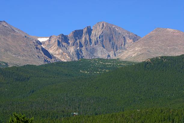 picco prolungati - mountain peak long colorado mountain foto e immagini stock