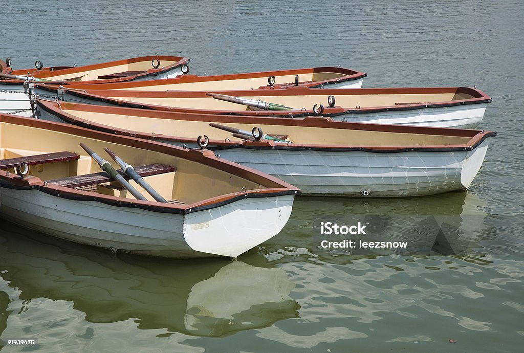 Rowboats - 3  Chain - Object Stock Photo