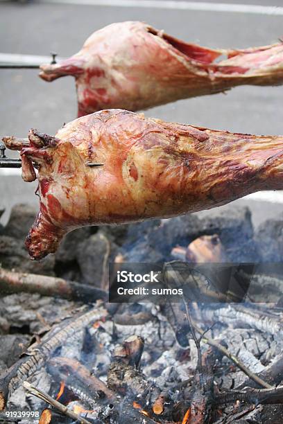 Foto de Imagem Que Jogam Água e mais fotos de stock de Brasa - Brasa, Calor, Carne de Porco