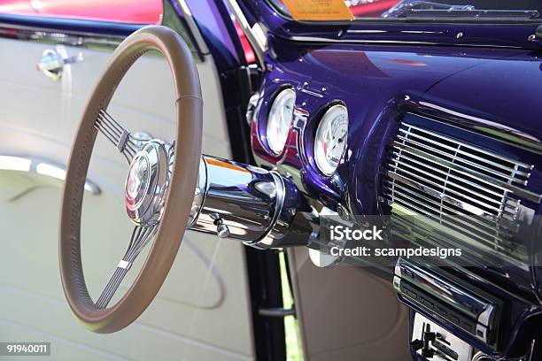 Clásico Cromo Volante Foto de stock y más banco de imágenes de Bólido - Bólido, Volante, 1940-1949