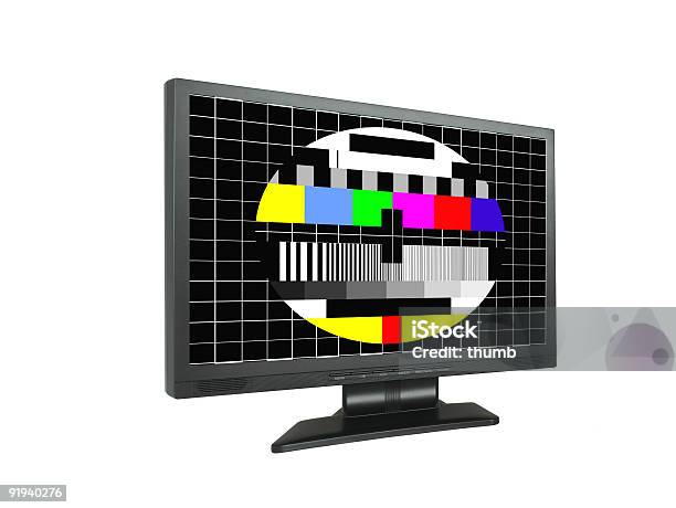 Panoramiczny Ekran Lcd - zdjęcia stockowe i więcej obrazów Obraz testowy - Obraz testowy, Telewizor, Aranżować