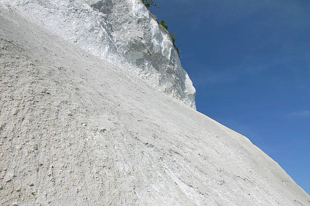 Møns Klint cliffs stock photo